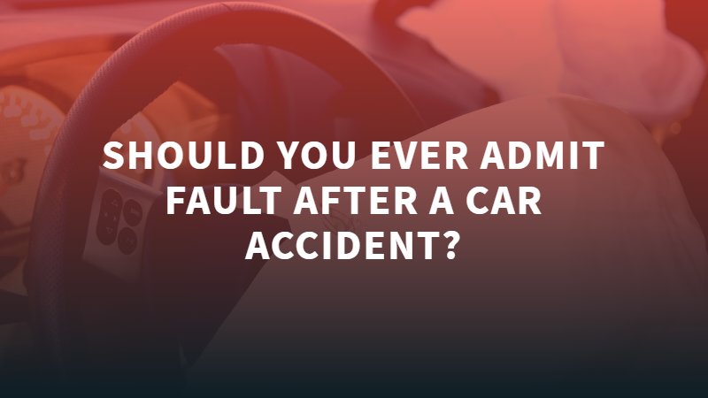 Should You Ever Admit Fault After a Car Accident in Arizona?